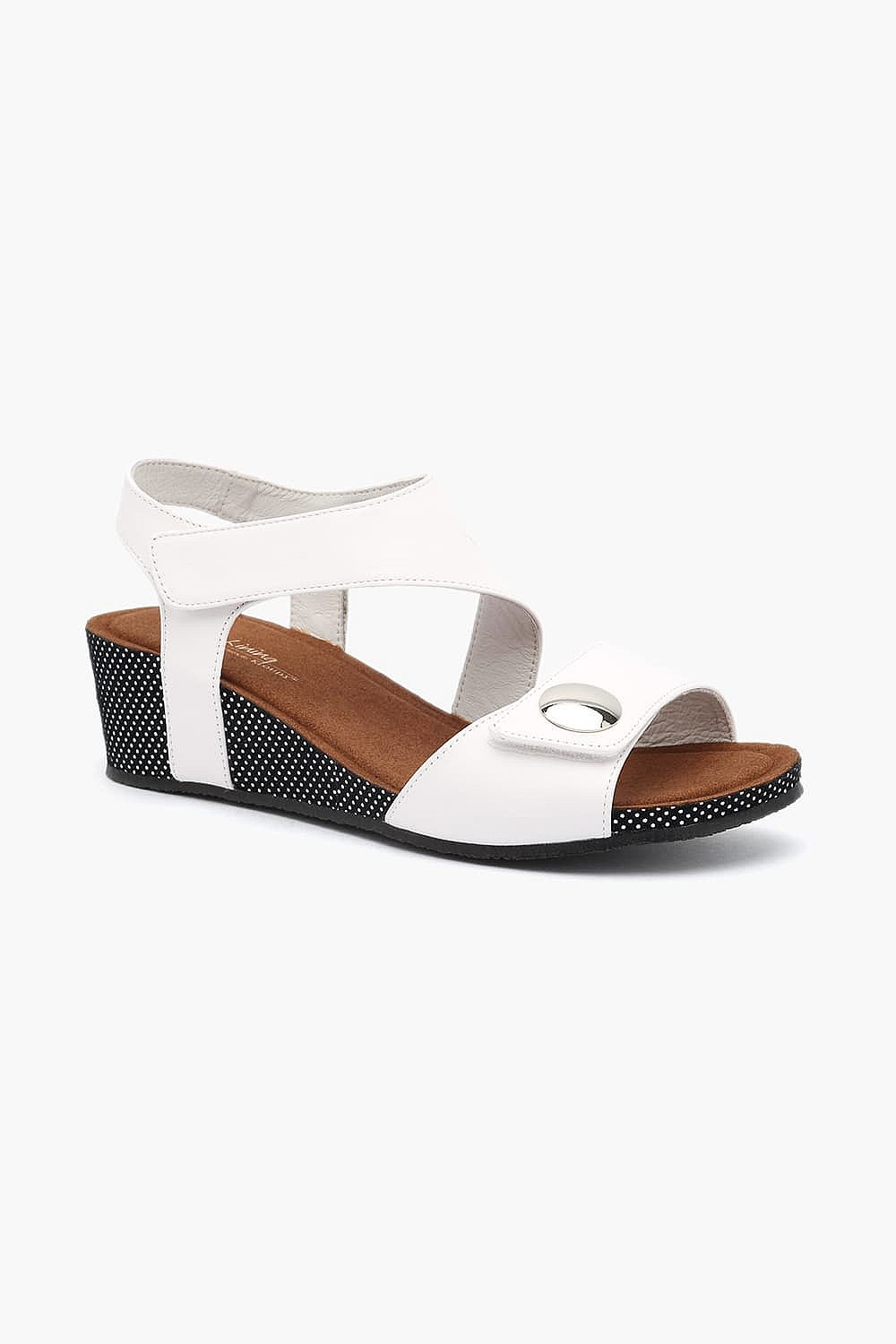 Silver Lining Kylie Polka White