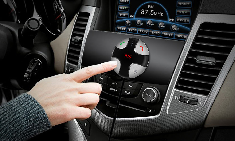 TODO Bluetooth V3.0 Fm Transmitter Handsfree Car Kit Lcd Display Mp3 Player Fm29B
