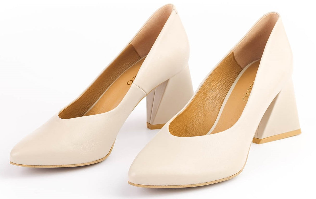 Bosccolo Womens Pumps - Beige