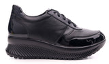 Bosccolo Womens Sneakers - Black