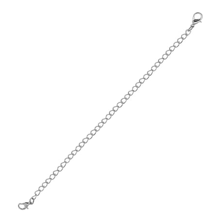 Obsession Necklace Extender Encased in 18k White Gold - 100mm