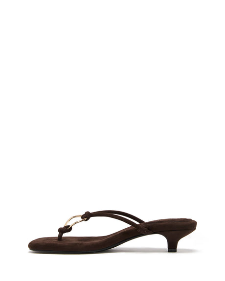 Therapy Haydn Chocolate Microsuede