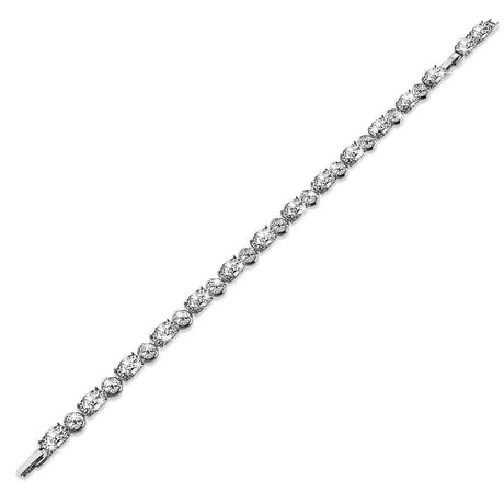 Bullion Gold Empire Sparkling Zirconia Bracelet