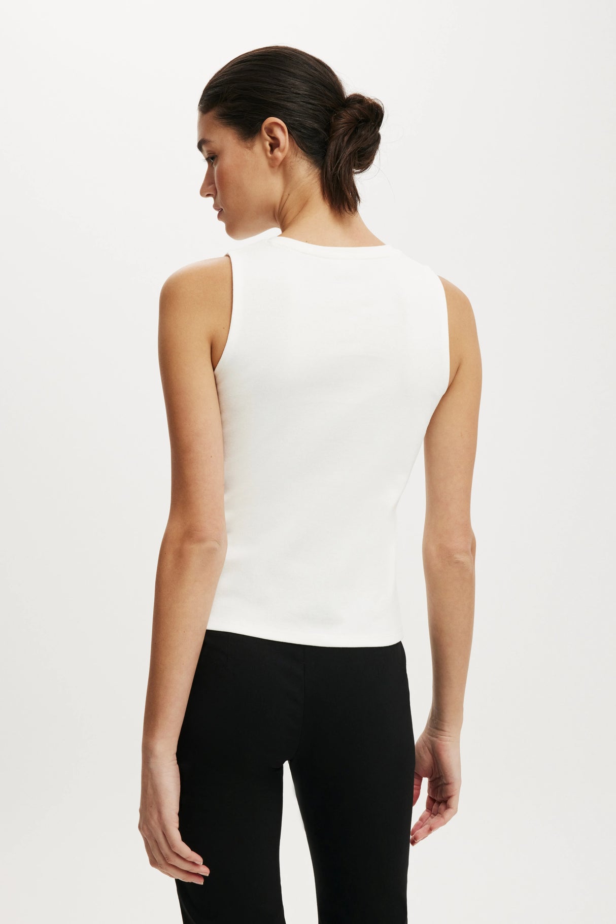 Cotton On Women's Bailey Button Detail Vest - Vintage White