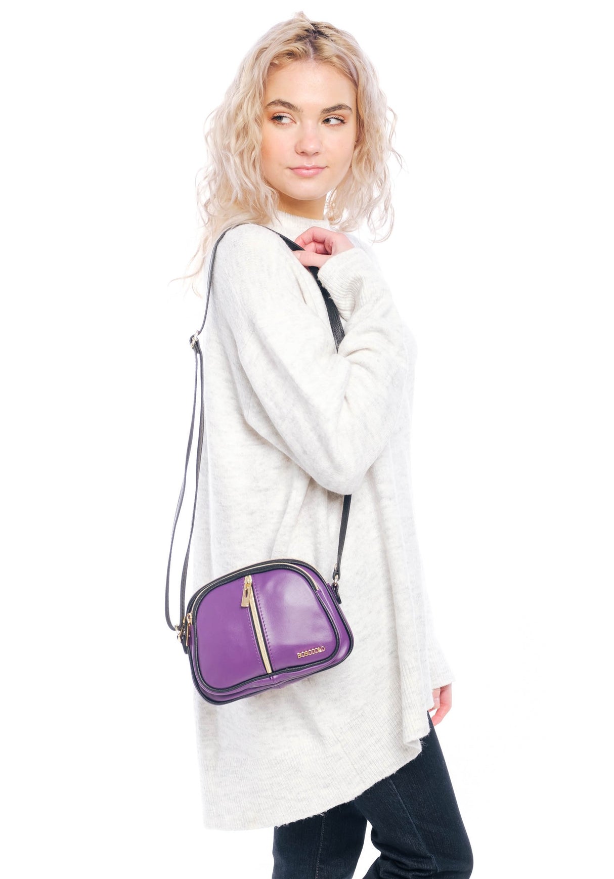 Bosccolo Shoulder Bag - Purple