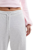 New Look Wide Leg Jogger In Grey