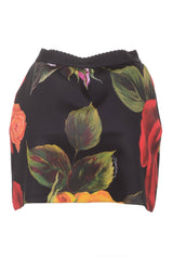 Dolce & Gabbana Women Roses Mini Skirt