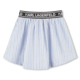 Karl Lagerfeld Girls Fete Musique D3 Fancy Skirt - Blue