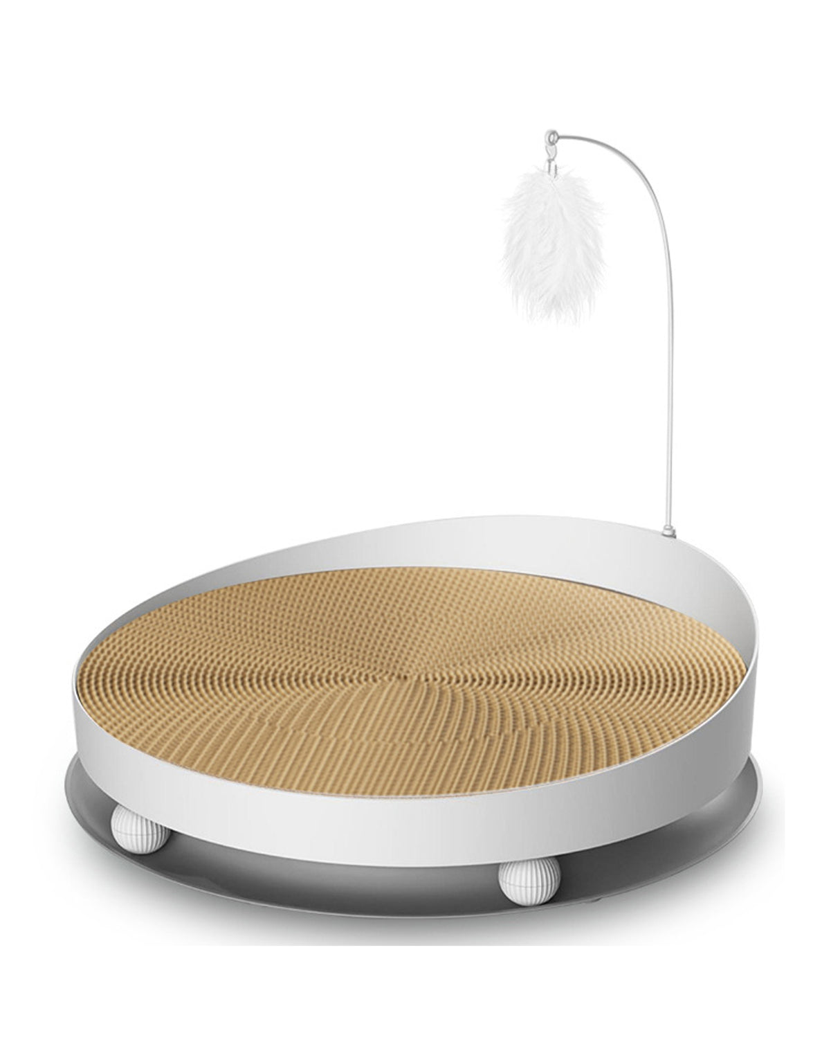 TODO Cat Scratching Tray Board Pet Scratcher Pad Play Toy 40cm Diameter
