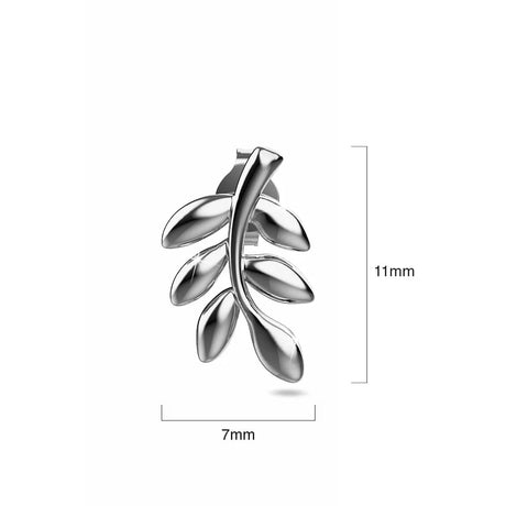 Solid 925 Sterling Silver Light Earrings
