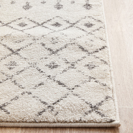 Chrome Elsa Silver Runner Rug