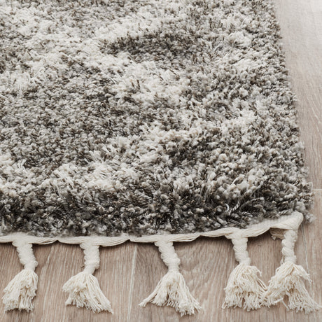 Saffron 33 Grey Runner Rug