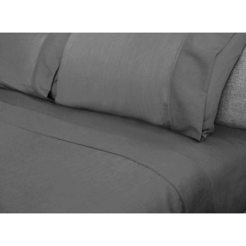 Ramesses Original 2000TC Antibectiral Bamboo Sheet Set - Charcoal
