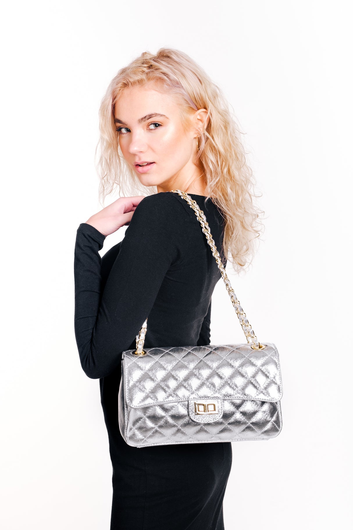 Bosccolo Shoulder Bag - Silver