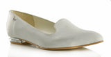 Bosccolo Womens Moccasin Lords - Silver Metalic