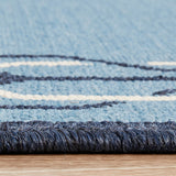 Seaside 6666 Blue Rug