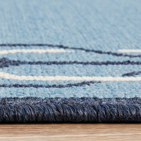 Seaside 6666 Blue Rug