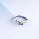 Krystal Couture Solitaire Ring Crystal Embellished with SWAROVSKI Crystals
