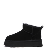 Australian Shepherd UGG Thick Bottom Ronnie - Black