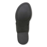 Vionic Agave Toe Post Sandal - Black Leather