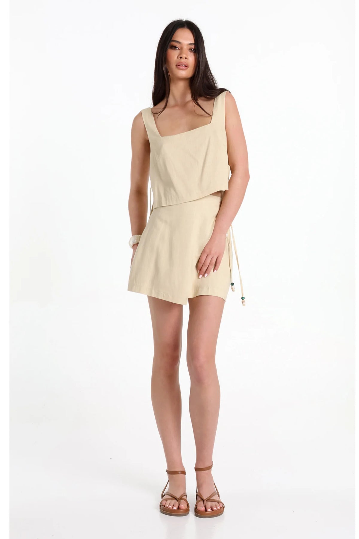 Lost In Lunar Imogen Top - Custard