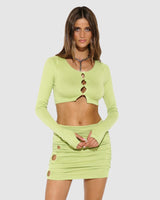 BY.DYLN Sinclair Top - Green