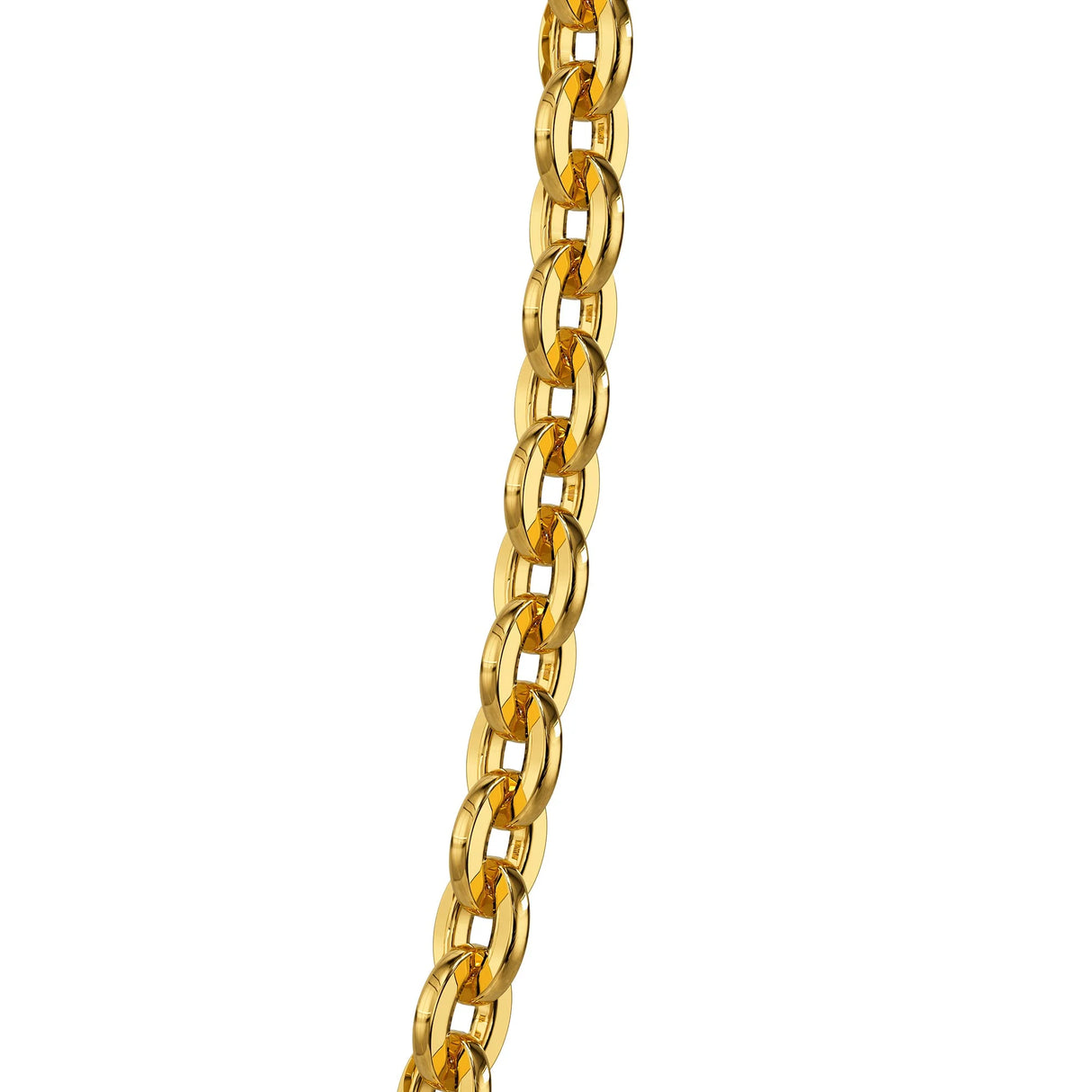 Bullion Gold Mini Cable Chain Gold Plated Necklace