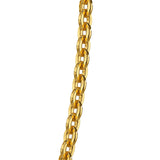 Bullion Gold Mini Cable Chain Gold Plated Necklace