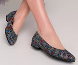 Bosccolo Womens Ballerina - Multicolor
