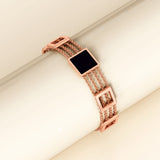 Bullion Gold Glamourous Geometric Layered Chain Bracelet