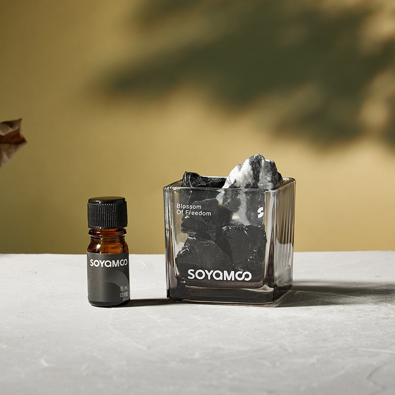 Sacred Palo Santo & White Sandalwood Dopamine Crystal Diffuser