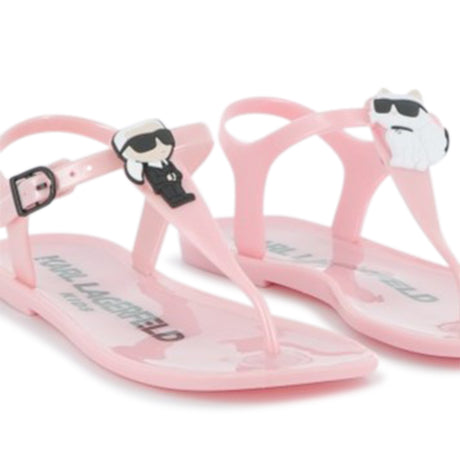 Karl Lagerfeld Girls Cafe Terrase D2 Sandals - Pink