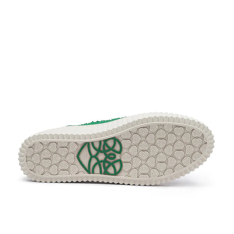 Chunky Platform Knit Sneakers - Green