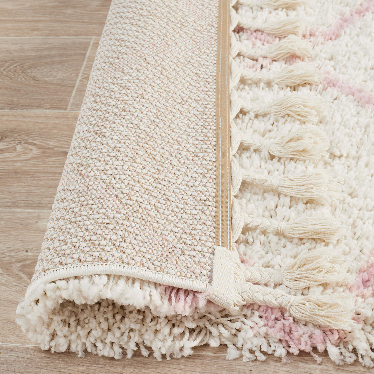 Saffron 22 Pink Runner Rug