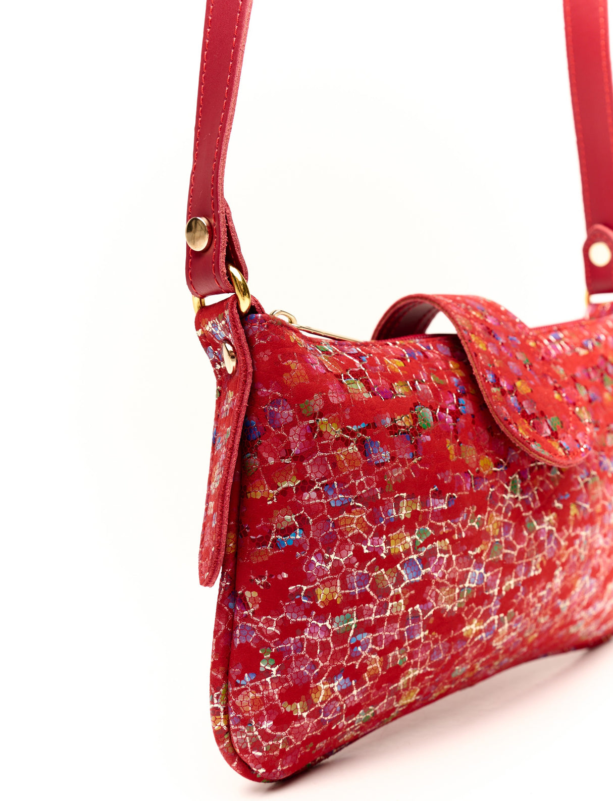 Bosccolo Bag In Red Marble
