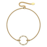 Krystal Couture Orbit of Beauty Bracelet Embellished with SWAROVSKI Crystal in Gold