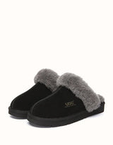Muffin Slipper in Black