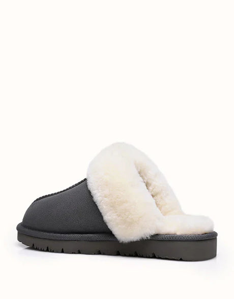 Muffin Slipper in Grey