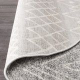 Oasis 454 Silver Round Rug