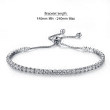 Krystal Couture Micah Tennis Bracelet Embellished with SWAROVSKI Crystals