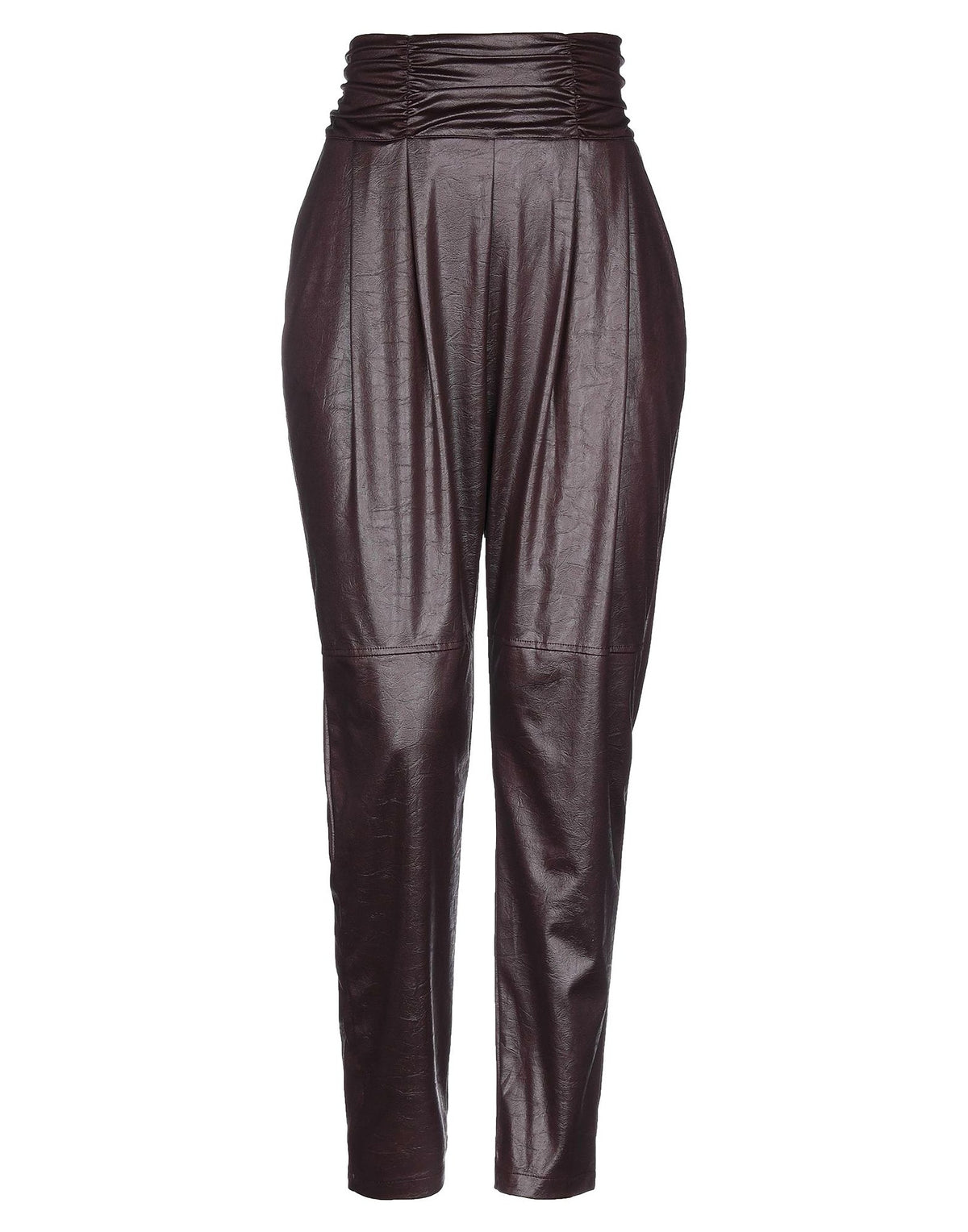 Marché_21 Womens Pants - Plum