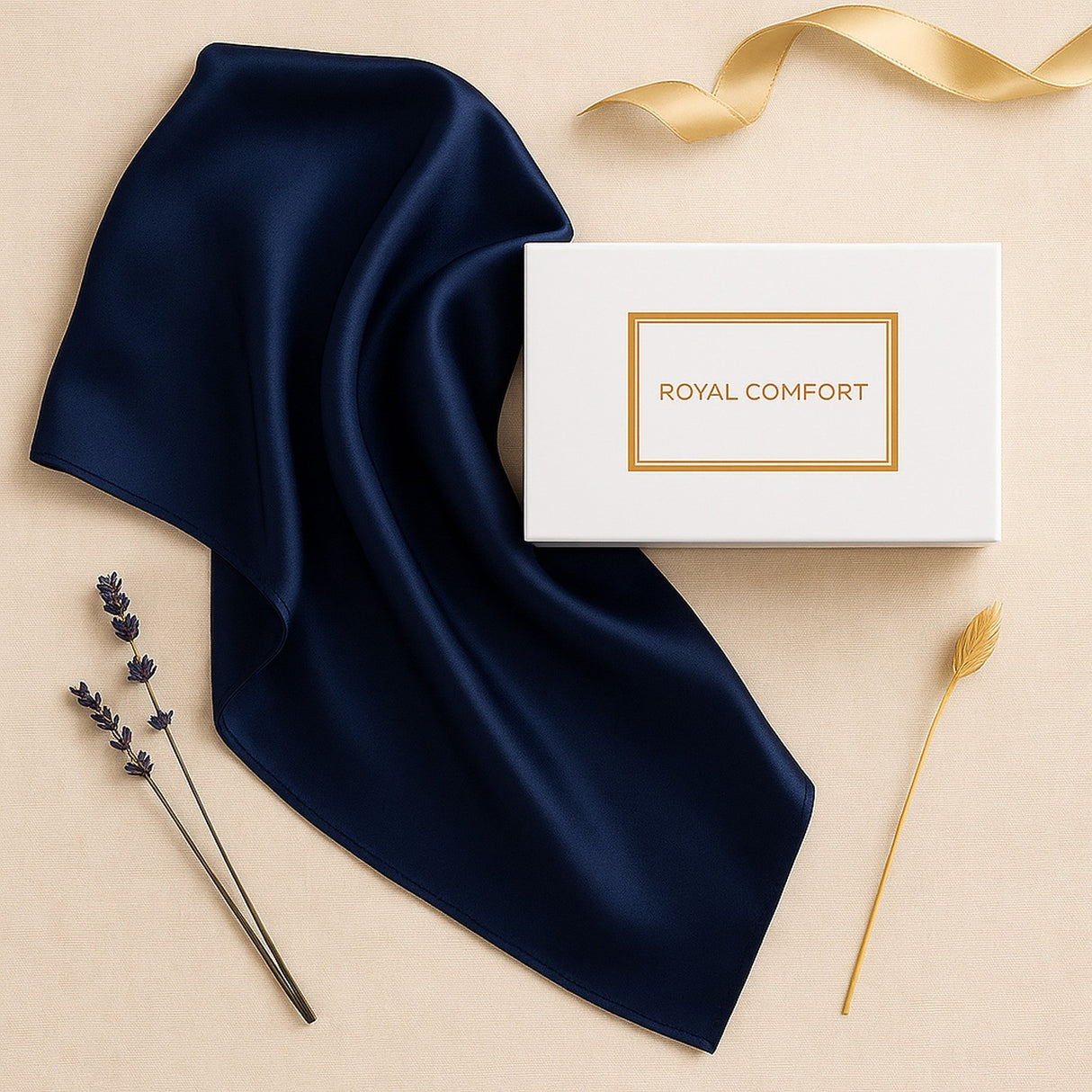 Pure Silk Pillowcase - Single Pack - Navy