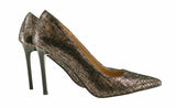 Bosccolo Womens Spike Heels Linen - Black
