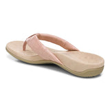 Vionic Layne Toe Post Sandal - Peach Woven