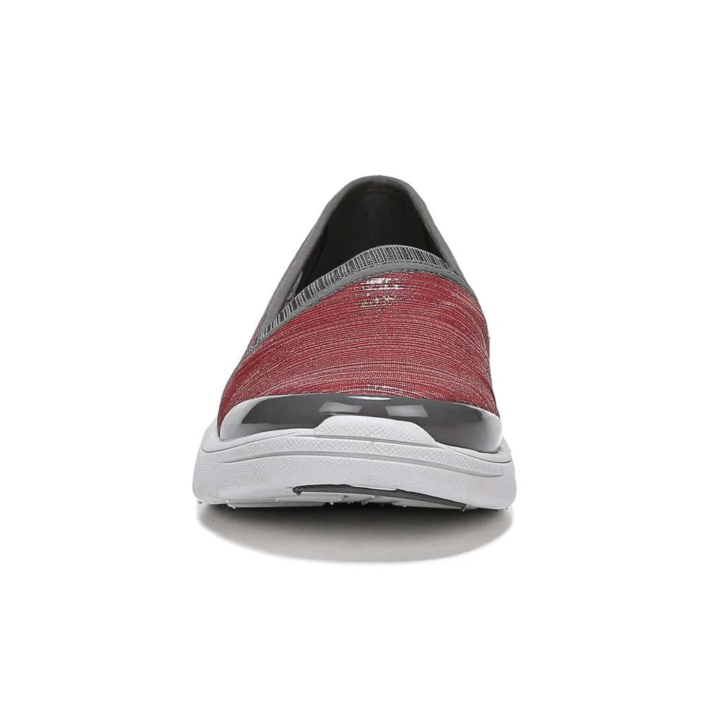 Bzees Lollipop Slip-On Casual Sneaker - Cherry Shimmer