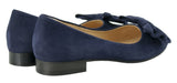 Bosccolo Womens Ballerina - Navy Blue