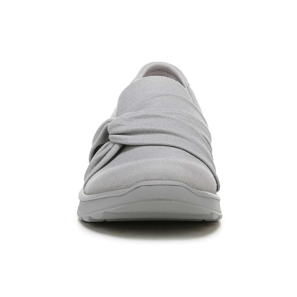 Bzees Glimmer Slip-On - Silver Smoke Shimmer