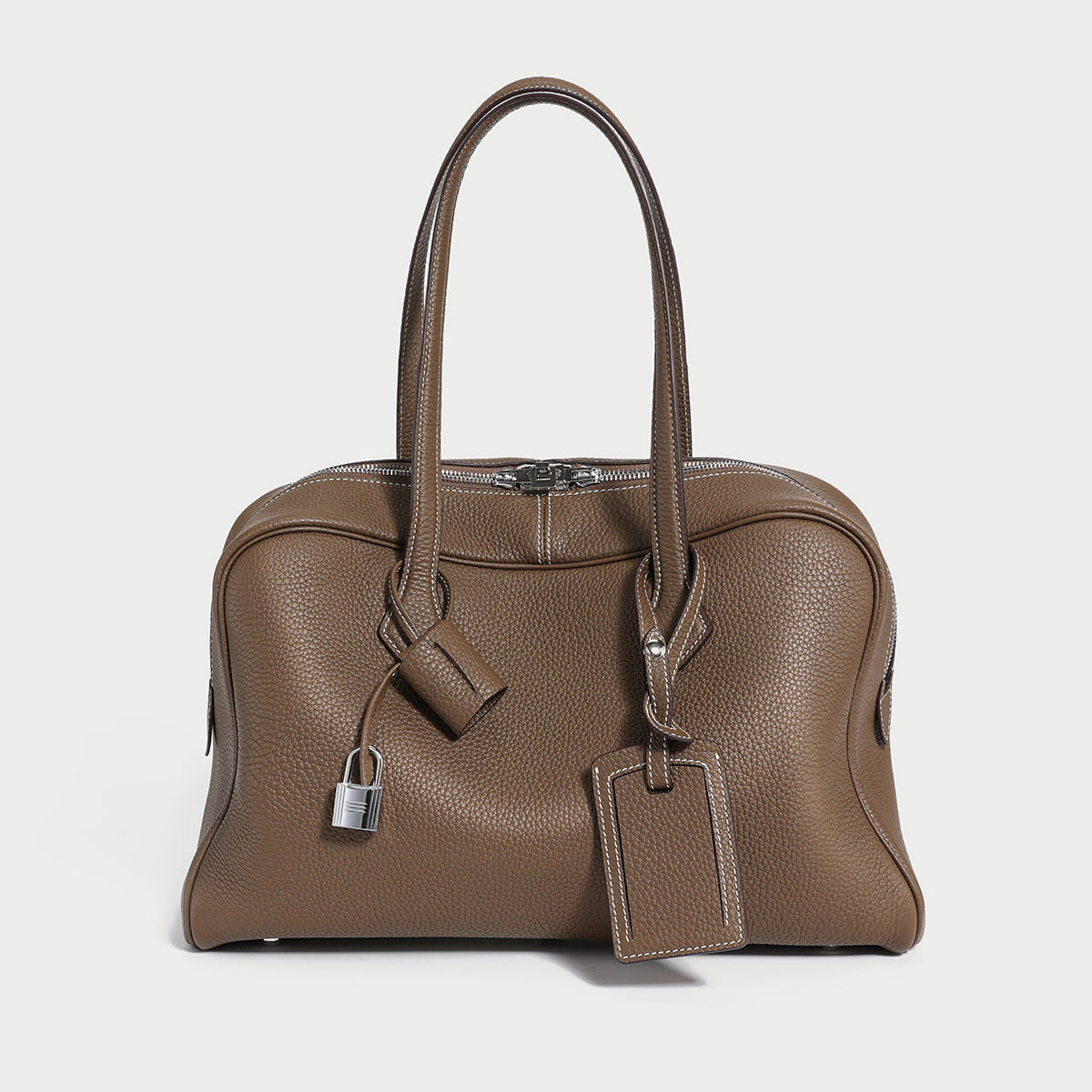 Aspen Top Handle Bag - Taupe