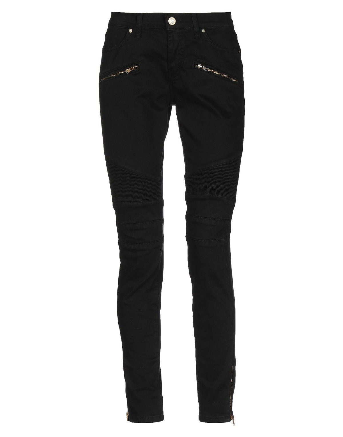 Frankie Morello Womens Pants - Black