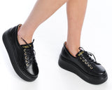 Bosccolo Womens Sneakers - Black
